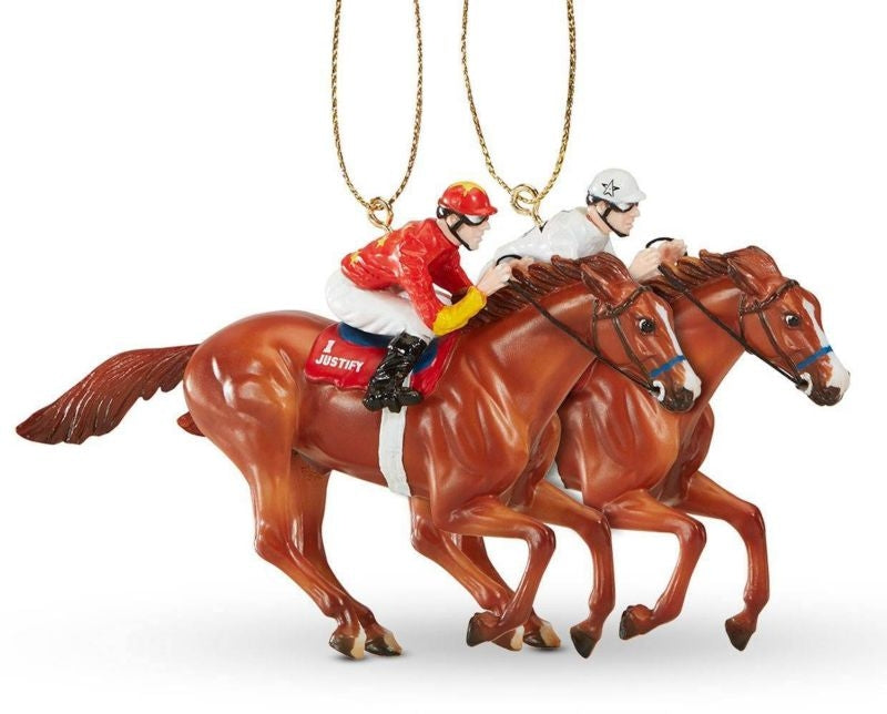 Breyer Ornament Justify 2018 Triple Crown Winner