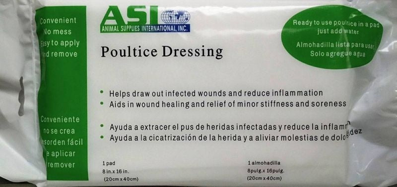 ASI Poultice Dressing 8in x 16in