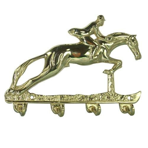 Solid Brass Jumper Key Ring Holder 7 x 5in