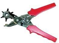 Leather Punch Revolving 11in Silver