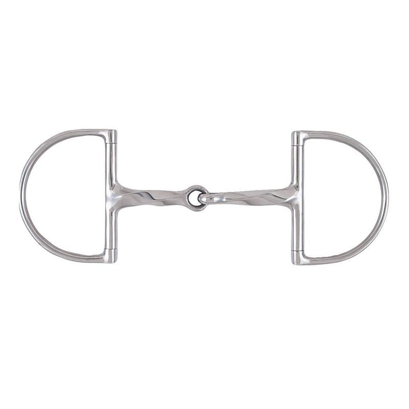 Korsteel Slow Twist Hunter D-Ring Snaffle
