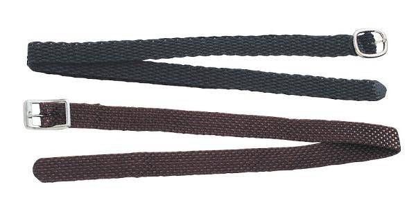 Korsteel Braided Spur Straps Black
