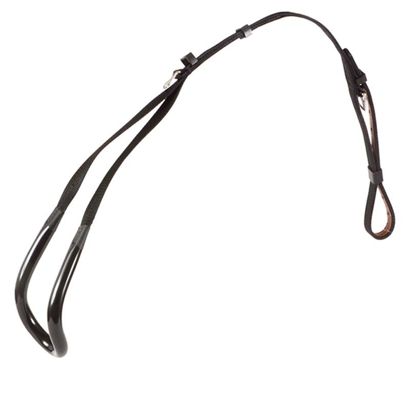 Feather-Weight Harness Crupper Long Black