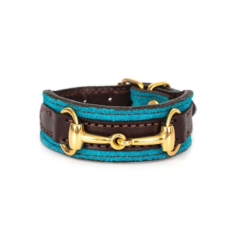 Perris Padded Bit Leather Bracelet