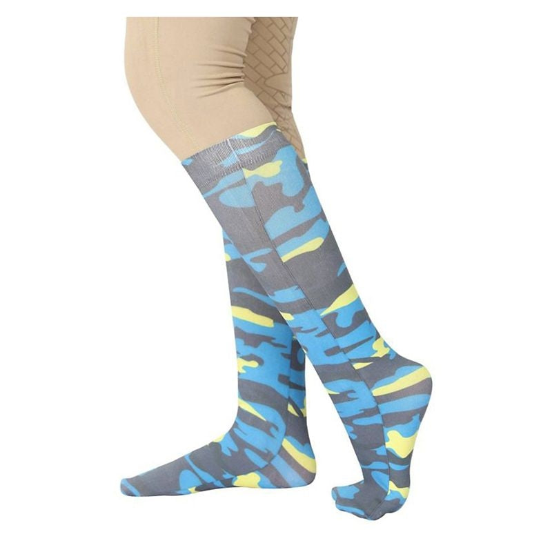 TuffRider Ladies Camo Boot Socks