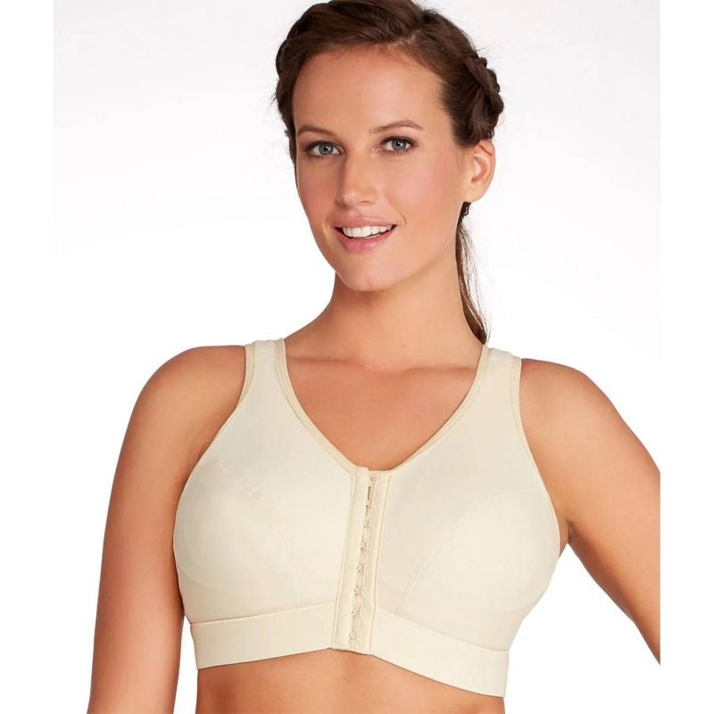 ENELL Lite Low Impact Equestrian Sports Bra Ecru 2