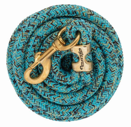 Weaver Poly Lead Rope with Brass Snap 10Ft