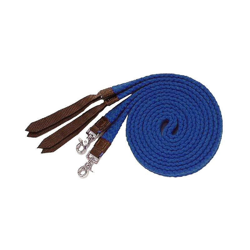 Flat Cotton Split Reins 7ft