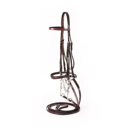 Silver Fox Weymouth Show Bridle