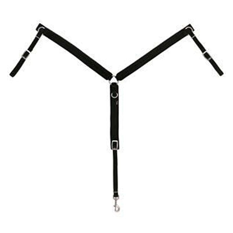 Felt Lined 1in Ring-In-Center Breast Collar Hrs