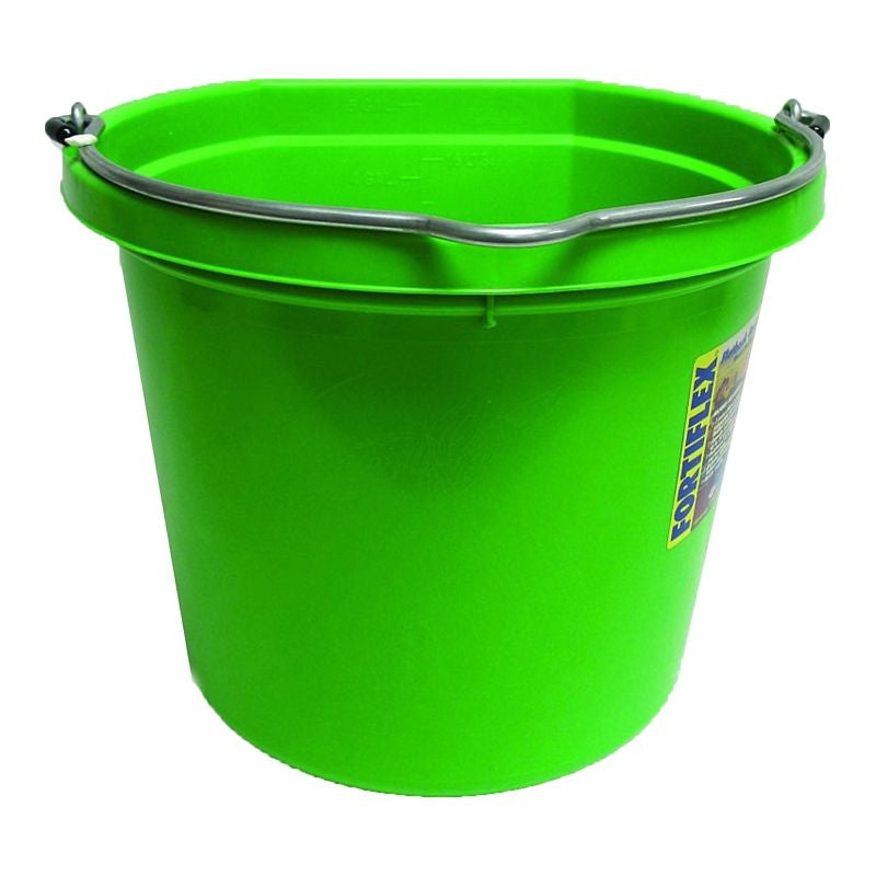 Flat Back Bucket Fb-120 20qt Blue