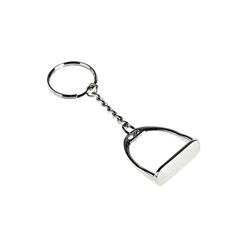 HorZe Stirrup Key Ring Silver