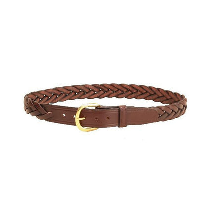 Tory Leather 1 1/4In Braided Leather Belt 28 Hav