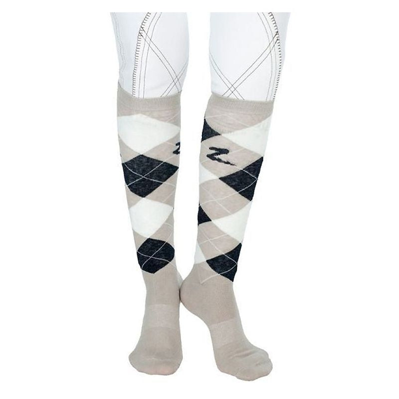 Horze Mens Holly Argyle Socks