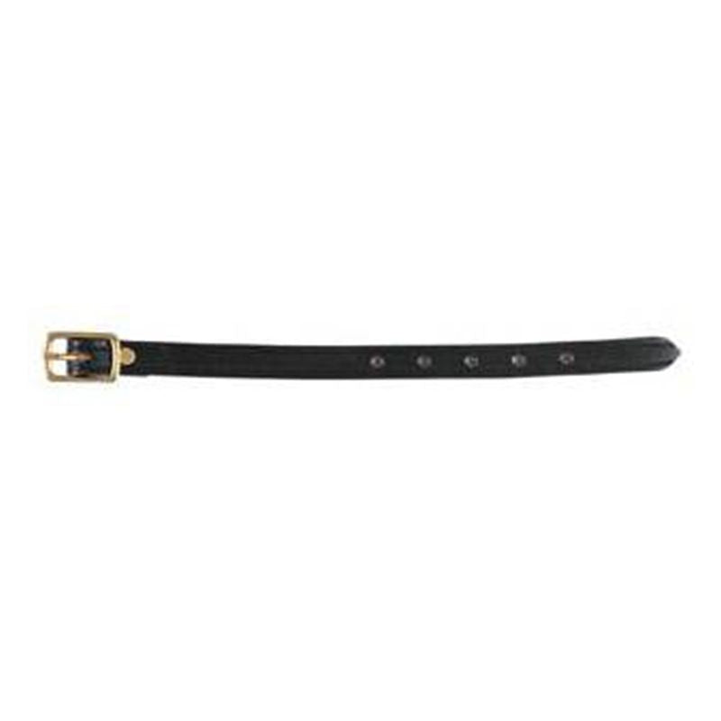 Tucker Western Fender Hobble Strap Black Brass