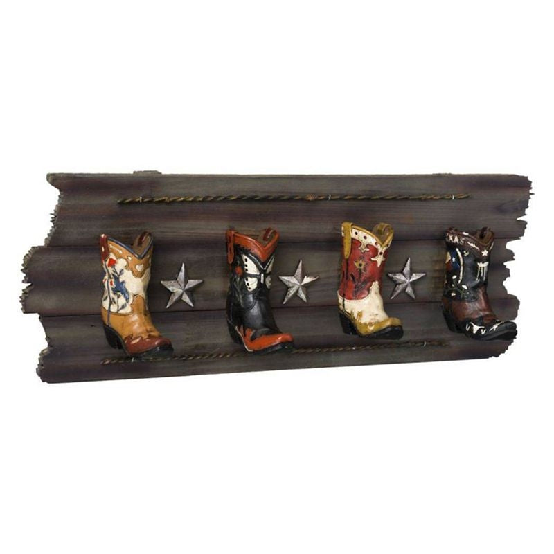 Tough1 Western Themed 4 Hook Racks