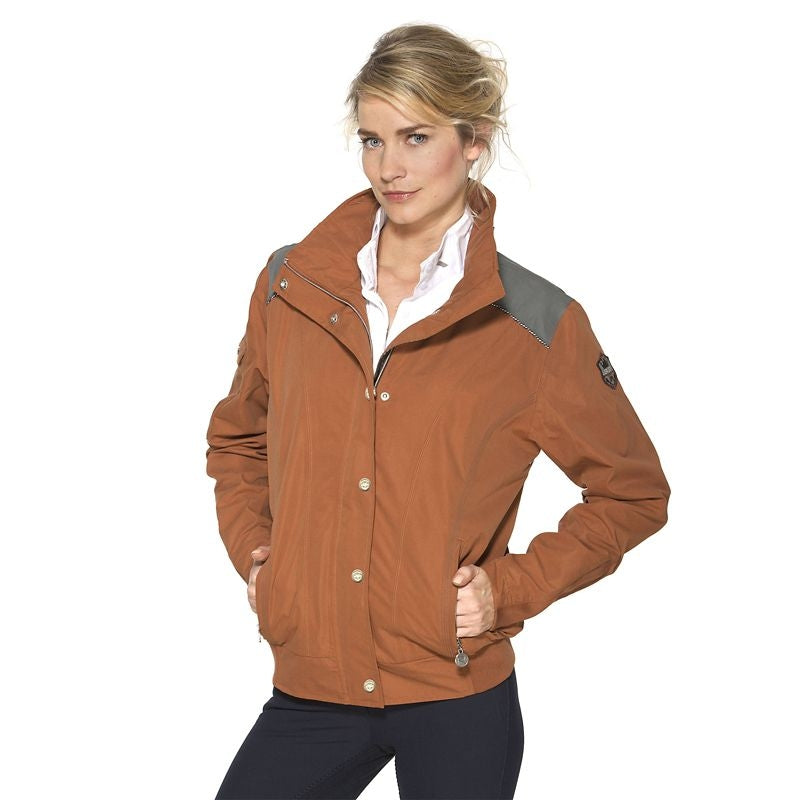 Ladies Baldur Waterproof Bomber Jacket Large Ink