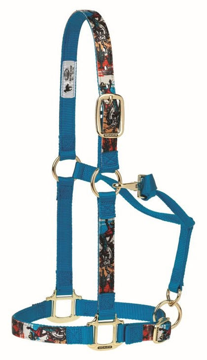 Weaver 1" Patterned Adjustable Halter