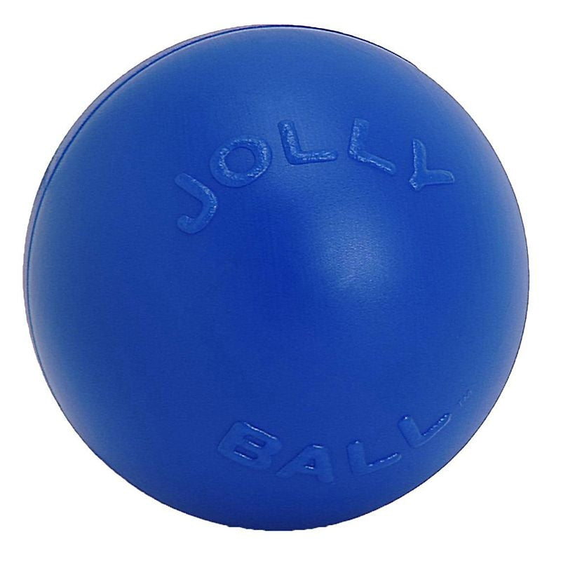 Jolly Pets Push-N-Play Jolly Ball 10" Blue