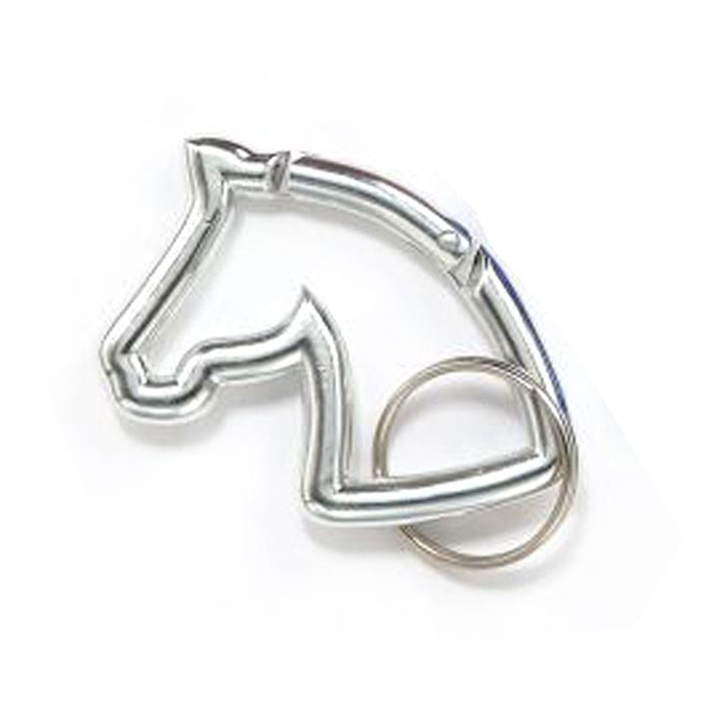 Gift Corral Horsehead Carbiner Keychain