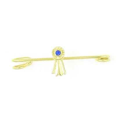 Finishing Touch Blue Ribbon Pin