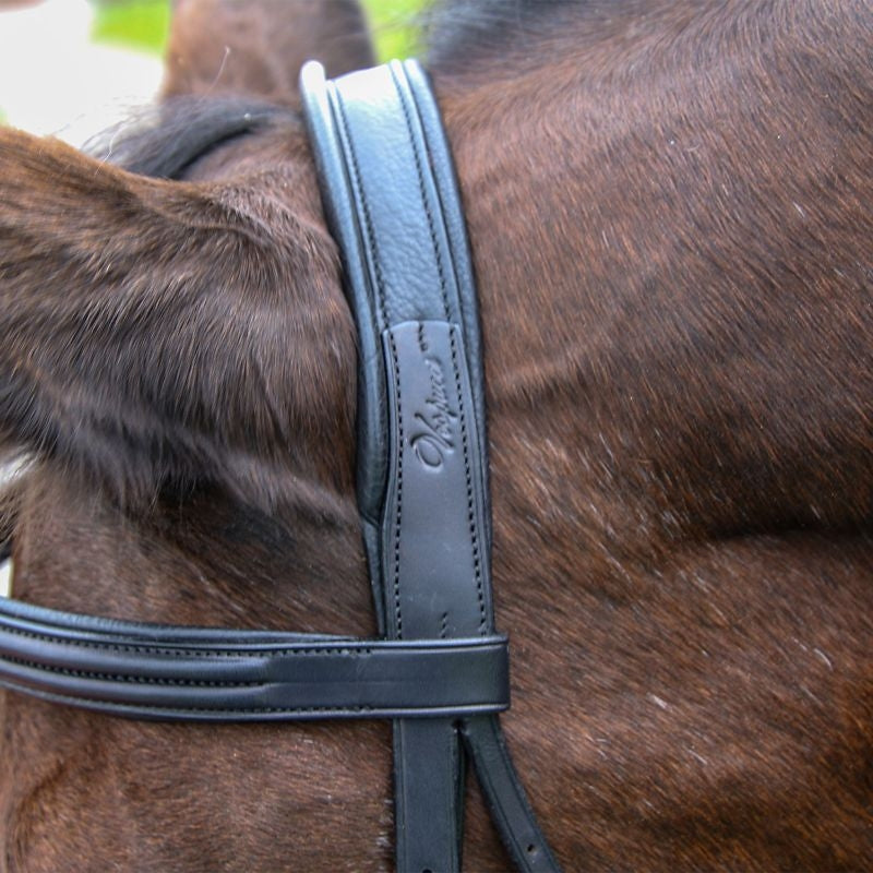 Vespucci Plain Raised Hunter Bridle