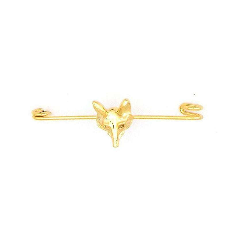 Finishing Touch Fox Mask Stock Pin 2In Slv Finish