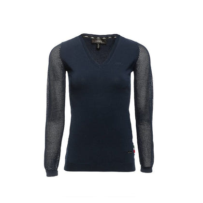 Alessandro Albanese Ladies Sweater with Perforated