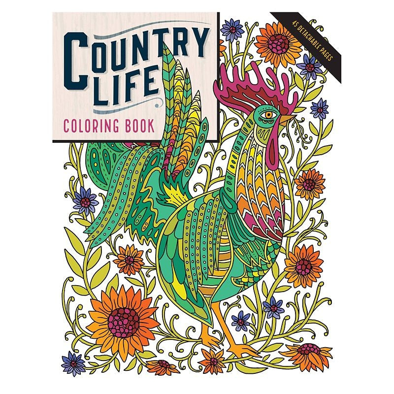 Kelley Country Life Coloring Book