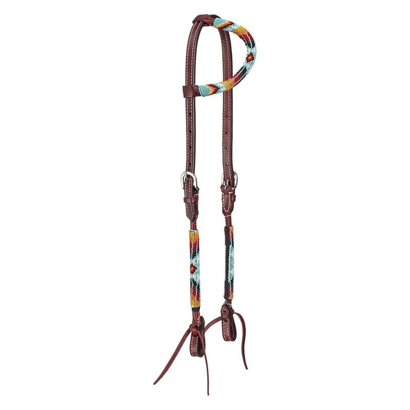 Royal King Beaded Single Ear Headstall