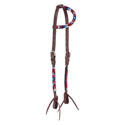 Royal King Beaded Single Ear Headstall