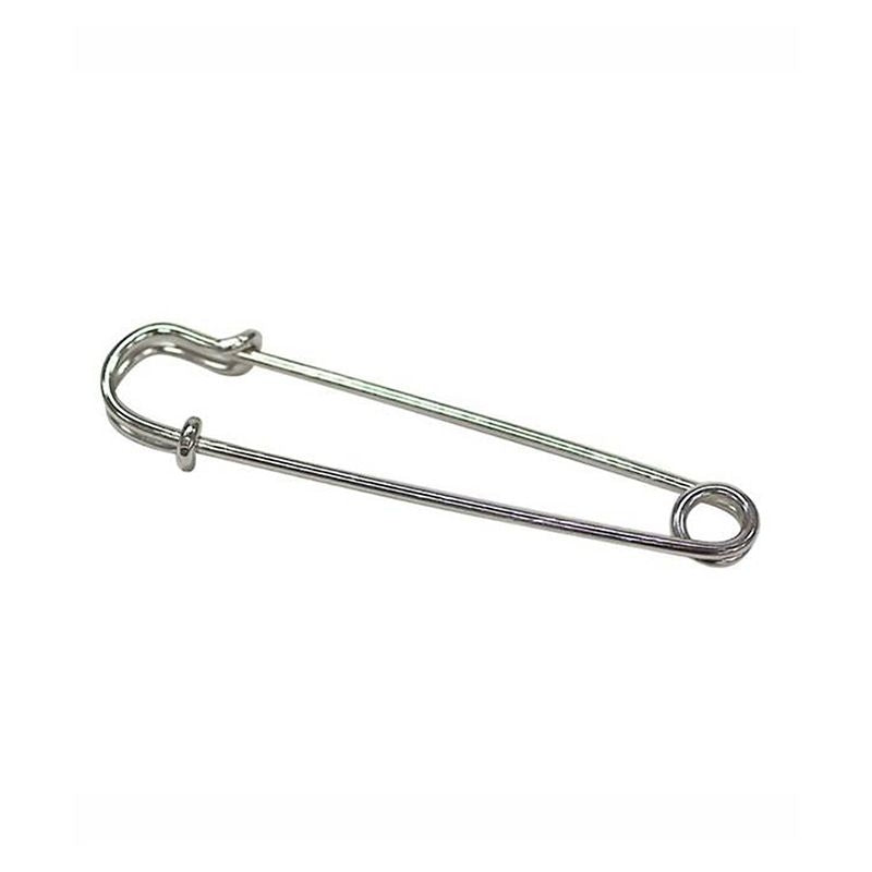 Jacks Blanket Pin 4 in Nickel Plated