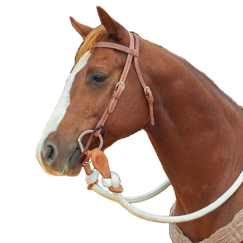 Martin Saddlery Colt Rein 7 Feet Harness Leather