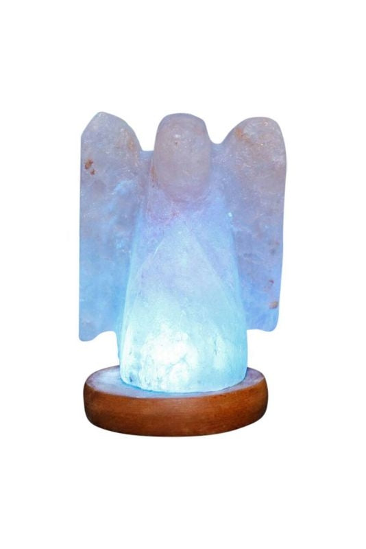Himalayan Rock Salt Mini Angel Lamp
