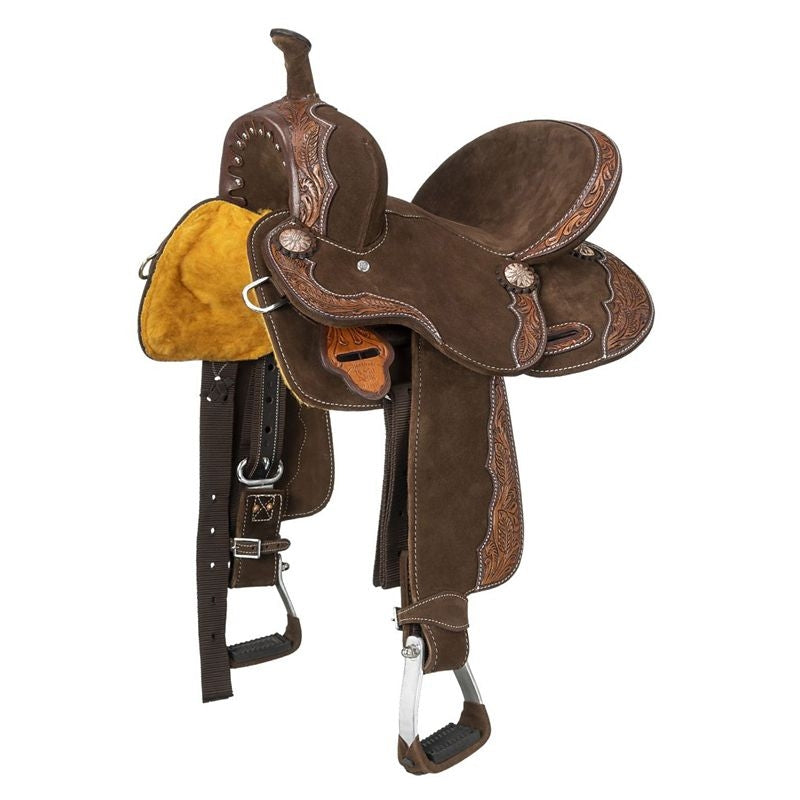 Royal King Laramie Barrel Saddle