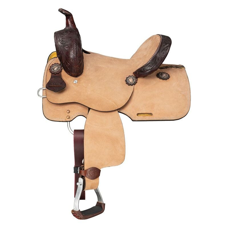 Silver Royal Brooks Barrel Saddle