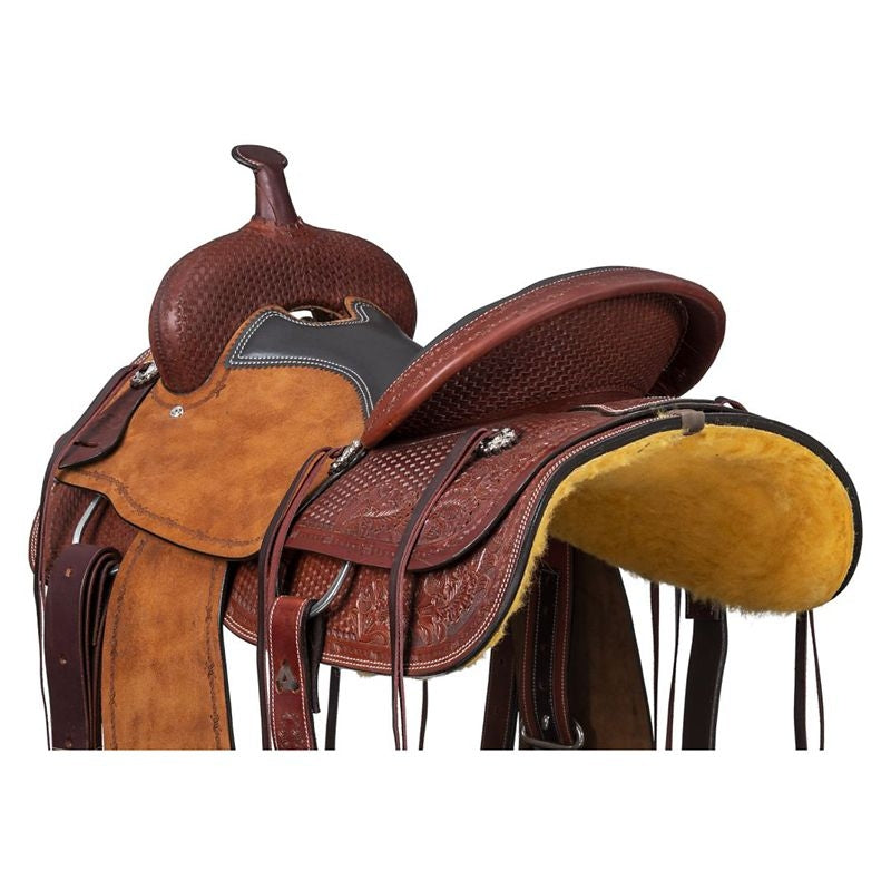 Silver Royal Red Rock All Around Saddle