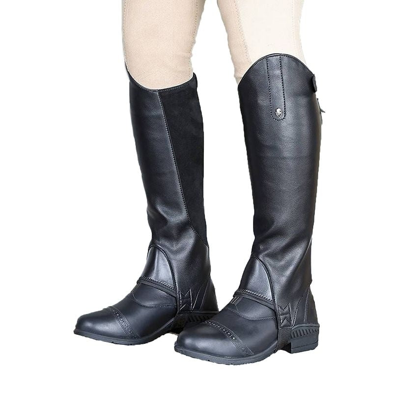 Shires Unisex Suede Half Chaps