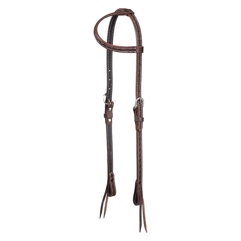 Royal King Zig Zag Tooled Ear Headstall