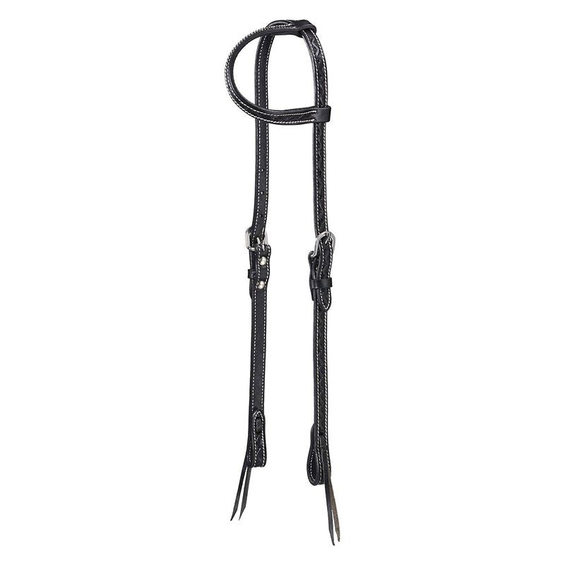 Royal King Zig Zag Tooled Ear Headstall
