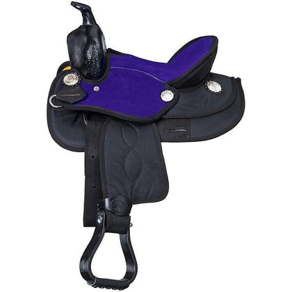 King Series Yth Eclipse Barrel Saddle Pkg