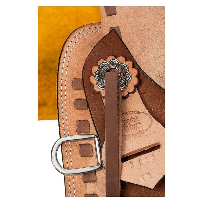 Royal King Youth Boulder Barrel Saddle Package