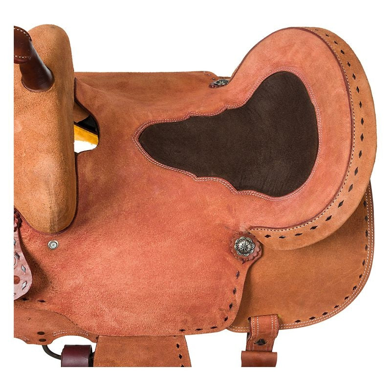 Royal King Branson Roughout Barrel Saddle Pkg