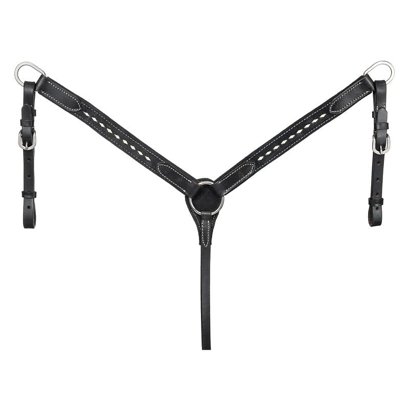 King Series Pony Suede Breastcollar