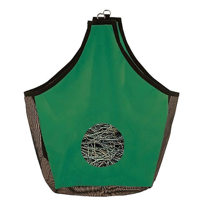 Mustang Poly Hay Feed Bag Mesh Gusset