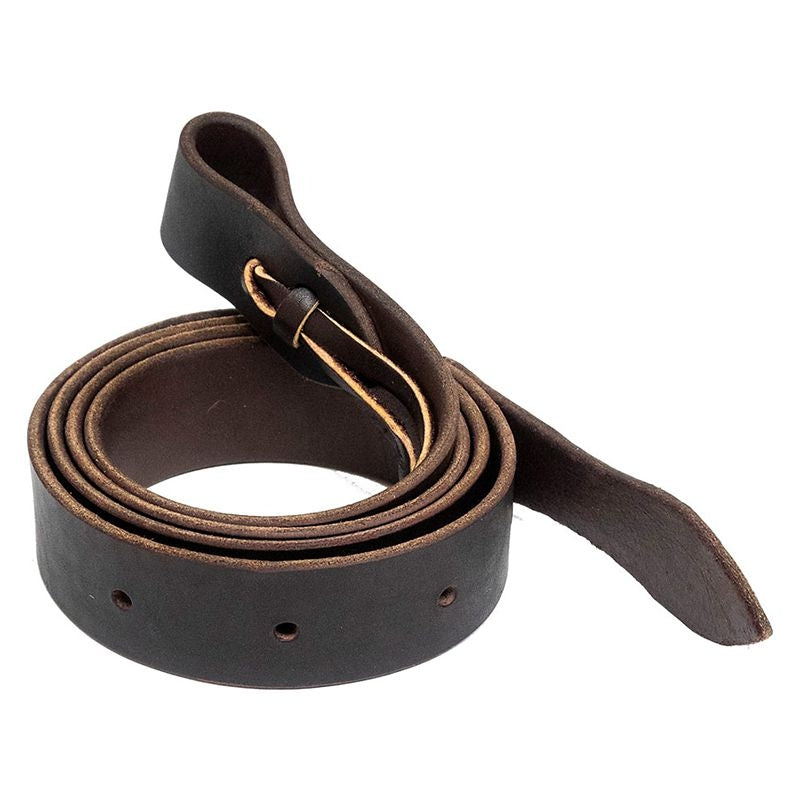 Mustang Oiled Latigo Leather Cinch Strap