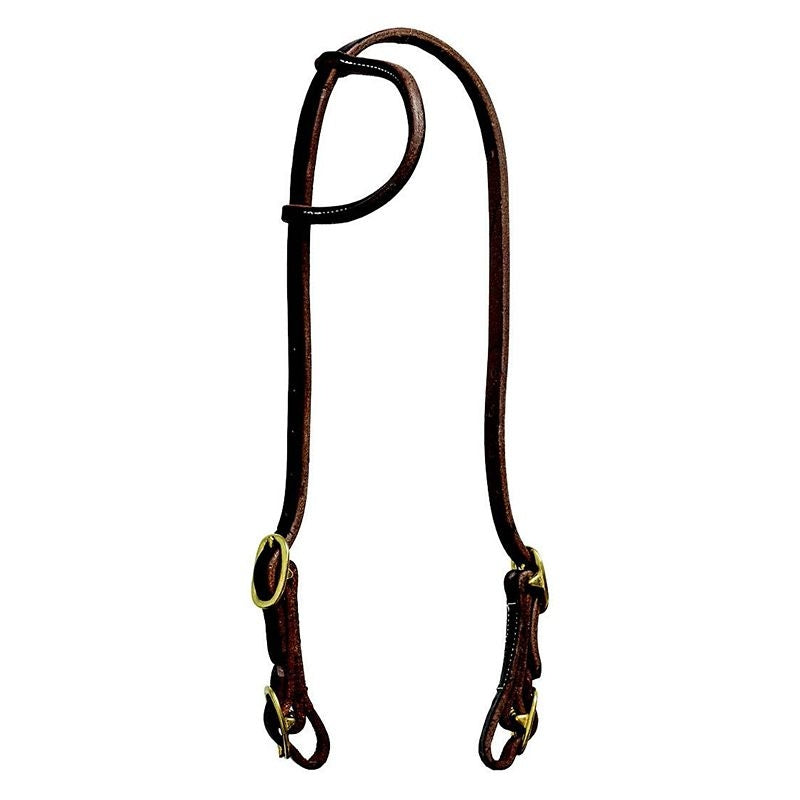 Mustang Oil Harness Leather Slip Ear Four Buckles