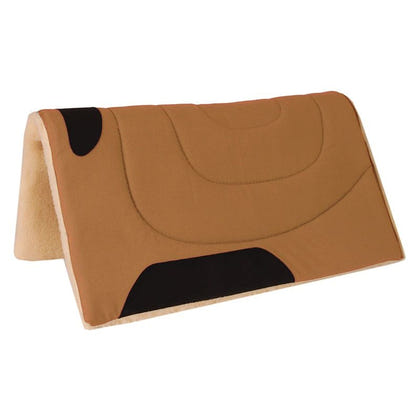 Mustang Canvas Ranch Pad with Fleece Bottom