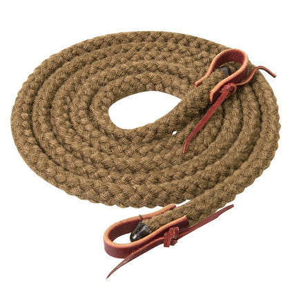 Silvertip Hollow Braid Roper Rein 5/8 x 8ft