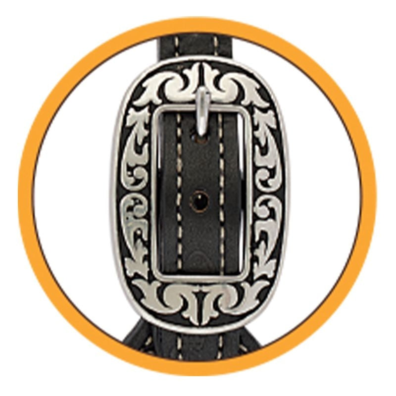Weaver Basket Bridle Leather Spur Straps